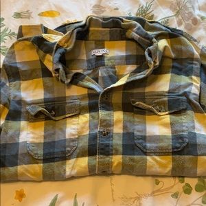 MERONA Yellow Flannel Shirt